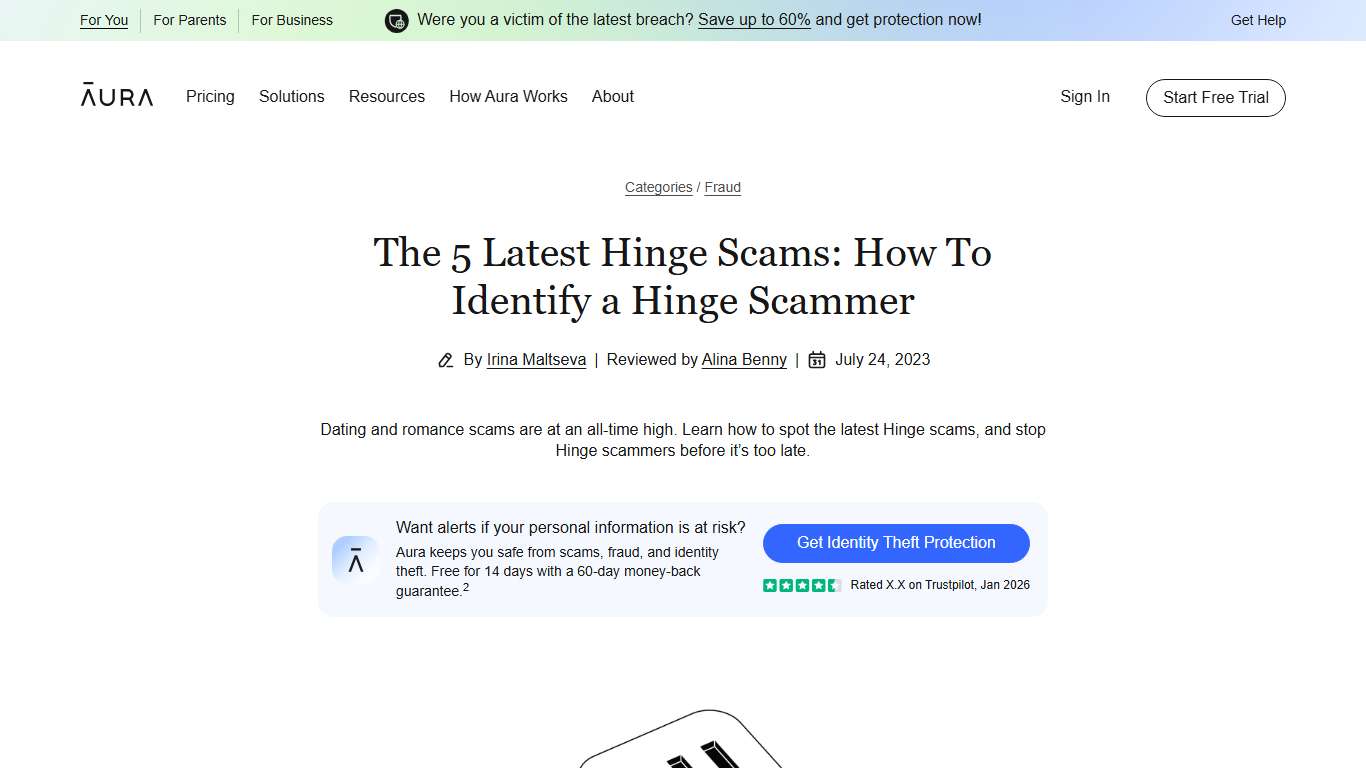 The 5 Latest Hinge Scams: How To Identify a Hinge Scammer